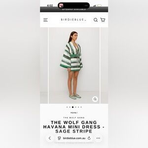 The Wolf Gang Havana mini dress
